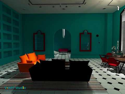 Modelling space with lighting