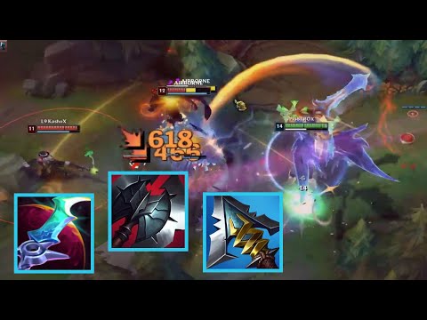 Aatrox with 3 items after 20min