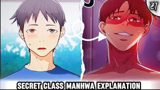 Secret Class Manhwa Explanation In Hindi | Part 27 | Fully Breakdown In Details.