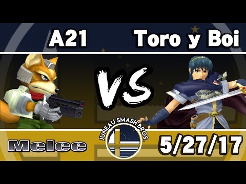 JSB Melee Summer Ranbats #2 - A21 (Fox) vs. Toro y Boi (Marth)