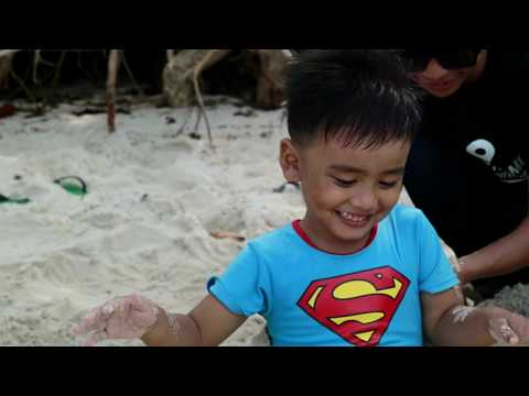 [Rayyan] Exploring Khairah Beach, Pulau Pengalap, Batam, Kepri
