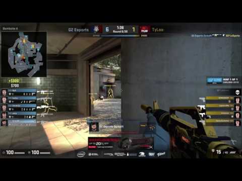CS:GO - ScreaM Insane ACE vs Tyloo @ IEM Oakland 2016