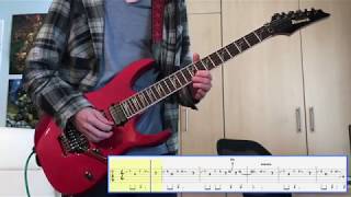 アンティック-珈琲店- (An Cafe)「My Heart Leaps For &quot;C&quot;」のギターソロを弾いてみた (Guitar Solo Cover + Guitar Tab)