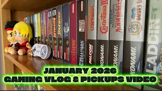 January 2026 #gaming #vlog & pickups video #retrogaming #videogames #gamingchannel 