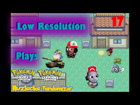 Pokemon Ruby/Sapphire Nuzlocke Randomizer! | Ep. #17 | Dire dire disappointment. | Low Res Plays