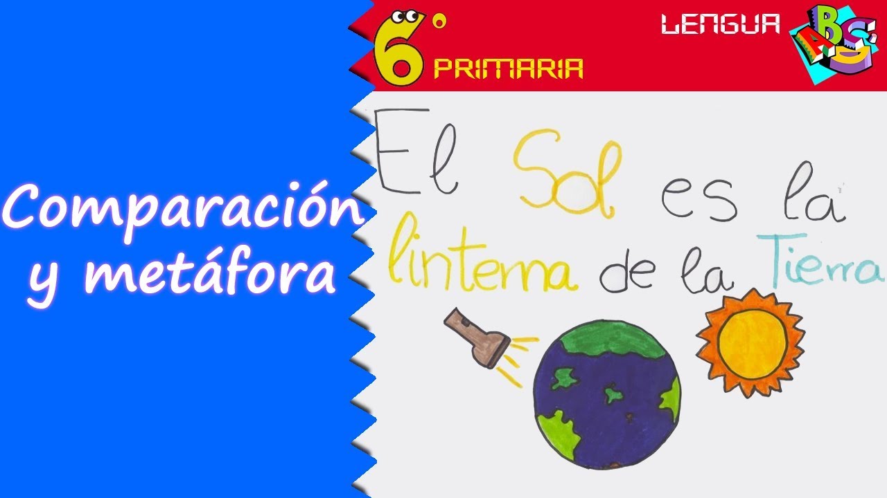 Comparación y metáfora. Lengua, 6º Primaria