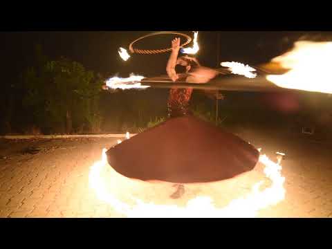 Fire Whirling Performance