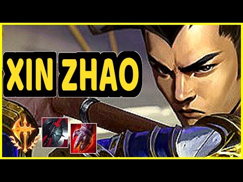 XIN ZHAO VS ELISE JUNGLE GAMEPLAY CHALLENGER I