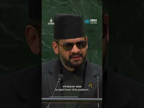 Nepal PM says global order is broken in fighting climate crisis | #AJ shorts