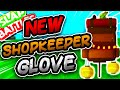 New SHOPKEEPER Glove WITH STEP BY STEP TUTORIAL Slap Battles Roblox