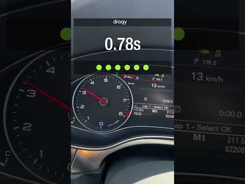 Audi A6 3.0tfsi 0-100 0-60 0-62 acceleration hizlanma #audi #034motorsport #audic7