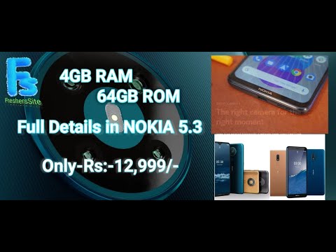 The Nokia 5.3 Mobile Review on the Fresherssite Chennal/Amazing Review in Hindi
