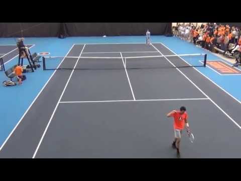 1st 6 points over the 3rd set tiebreak between Farris Gosea and Brayden Schnur