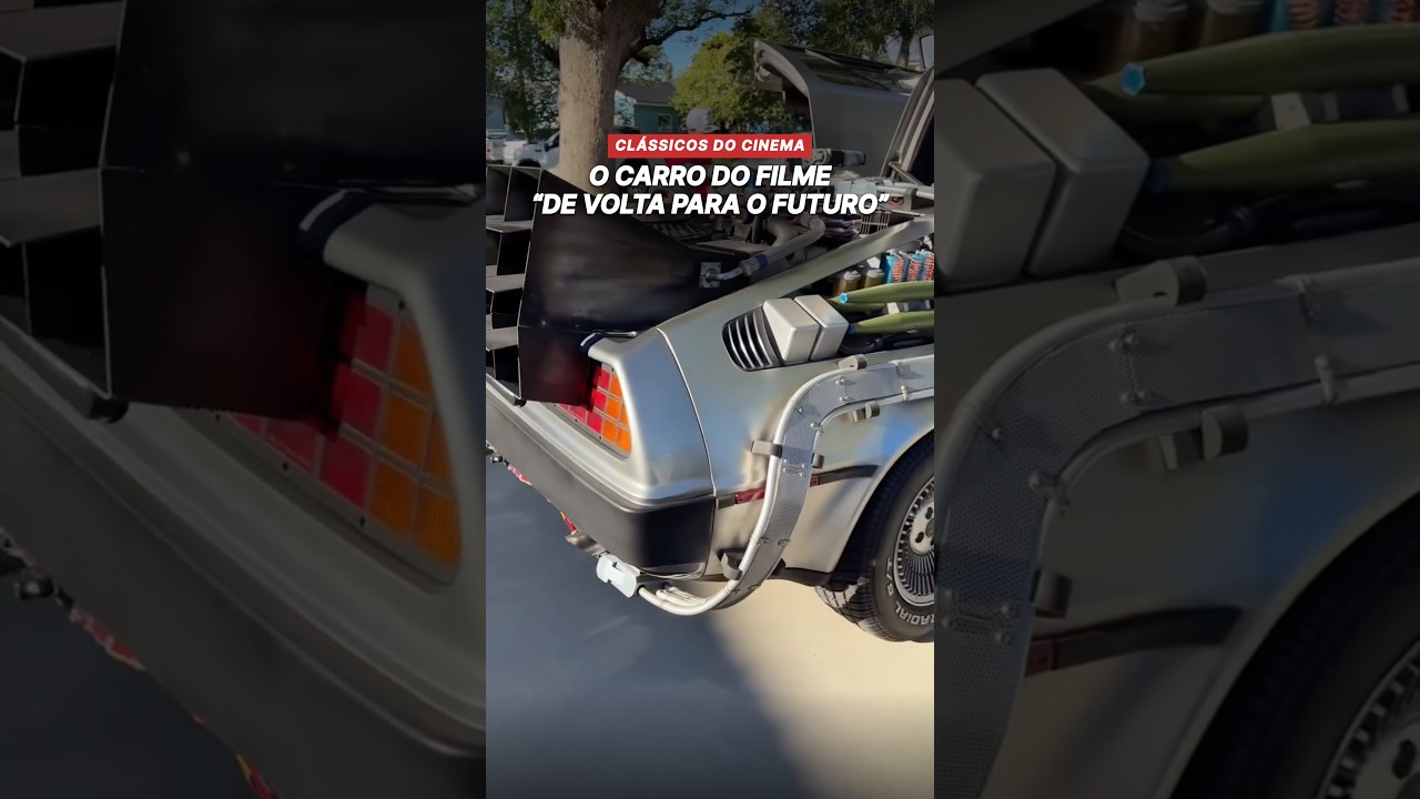 Clássicos do Cinema • O DMC DeLorean virou máquina do tempo na franquia “De Volta para o Futuro”