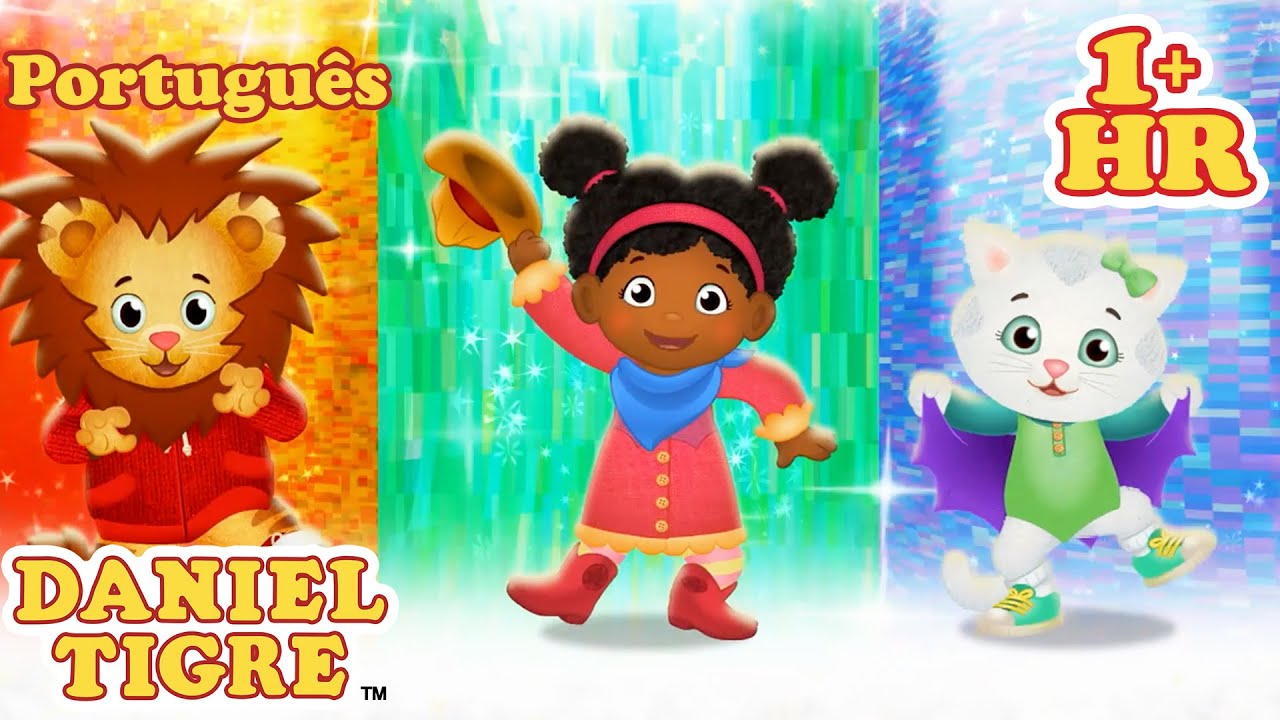 Fantasias de dia das bruxas (Episódios completos) Daniel Tigre em Português