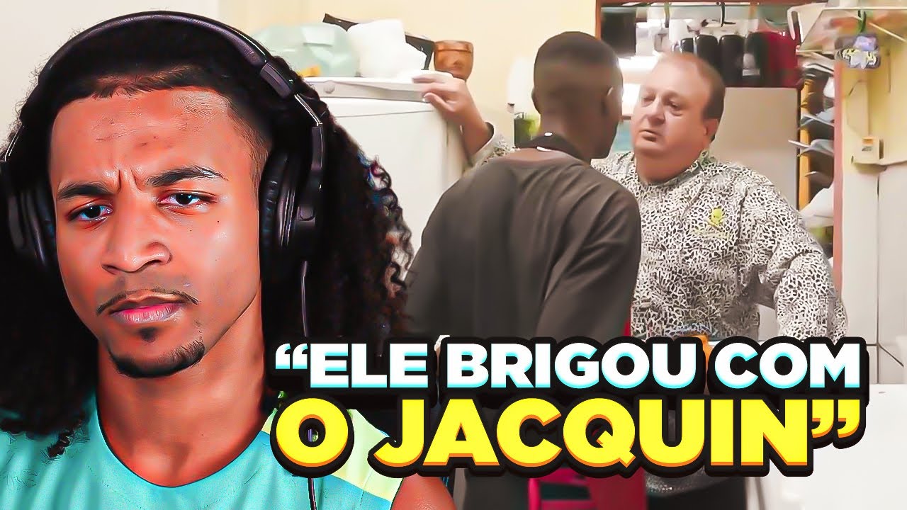 Garçom VAI PRA CIMA DO Jacquin e é EXPULSO PELA DONA - Pesadelo na Cozinha Dona Acarajé