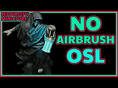 Add Light To Your Miniatures/ HOW TO PAINT OSL WITH BRUSH