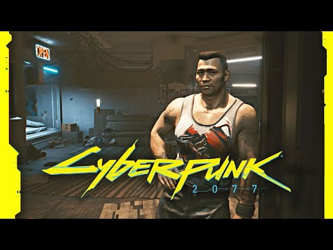 Cyberpunk 2077 - Saving the Life of Barry the Suicidal Cop // Emotional Mission