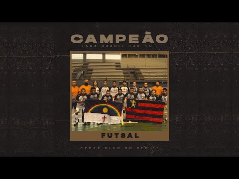 Leão é campeão da Taça Brasil de futsal sub-15