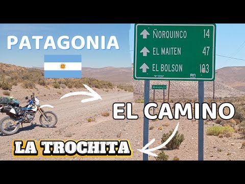 ÑORQUINCO - EL MAITEN - LA TROCHITA |ET#2 - CAP#3| PATAGONIA EN MOTO SUZUKI DR 350| #patagonia