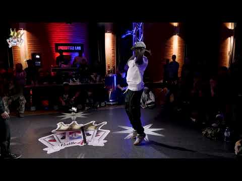 Bboy Djibril (BE) vs CandyMan (FR) _ BATTLE 4AS 2022 Hip Hop Music 1/4 finals