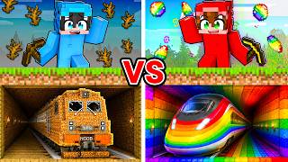 Encontré el MEJOR TREN ENTERRADO en Minecraft! Encontré el MEJOR TREN ENTERRADO en Minecraft!
