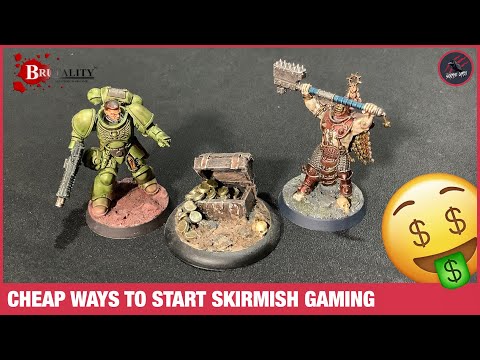 CHEAP WARGAMING! 10 Money Saving Tips YOU Can Use To Start Playing Skirmish Games