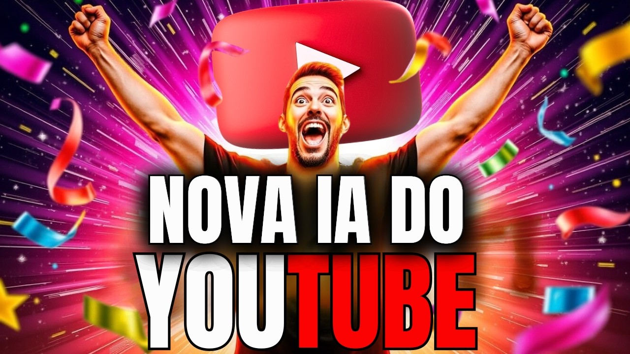 😱INSANO YOUTUBE LANÇA A SUA PROPRIA IA PARA CRIADORES DE CONTEÚDO