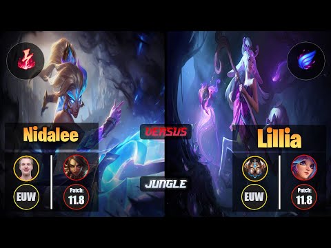 Jankos NIDALEE (Jungle) [Electrocute] VS LILLIA - Challenger EUW Patch 11.8