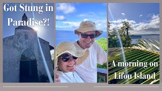 Got stung in paradise! Lifou Island Carnival cruise day adventure
