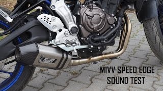 Mivv Speed Edge on Yamaha MT-07/FZ-07