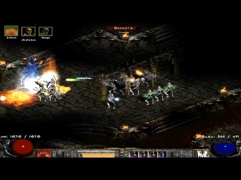 Diablo 2 - Skulla (Hardcore) vs. Hell Mephisto