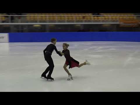 12. Santa Claus Cup 2018: Alijah Mai and Jonathan Hormann (GER) - ID Basic Novice Free Dance