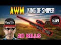 AWM King of Sniper - Shroud solo FPP [14-Apr] - PUBG HIGHLIGHTS TOP 1 #90