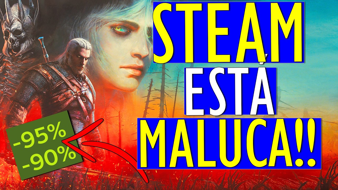 CORRE!! OS MELHORES JOGOS BARATOS por MENOS de R$ 15 na STEAM SUMMER SALE