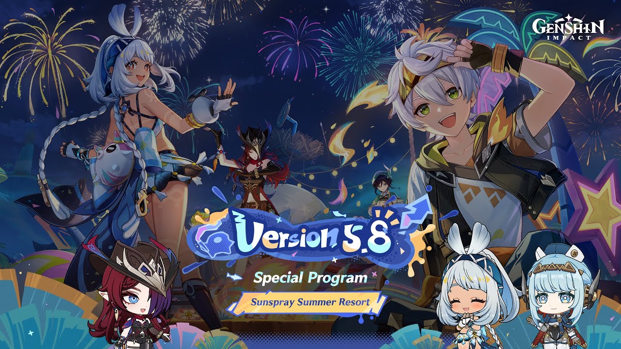 Genshin Impact Version 5.8 Special Program #GenshinImpact #NewVersion #SpecialProgram