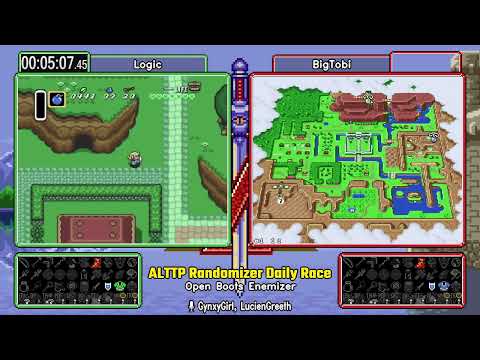 Open Boots Enemizer Feb 17 2022. ALTTP Randomizer Daily Race