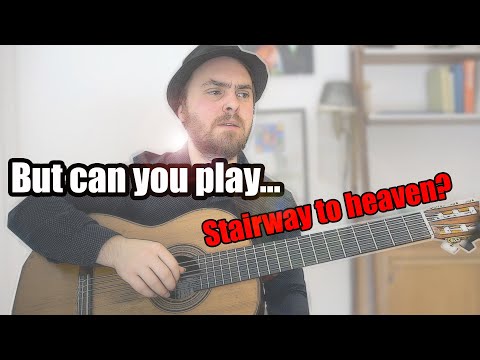 when a jazz guitarist plays "Stairway to Heaven"