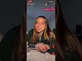 Tate McRae TikTok Live