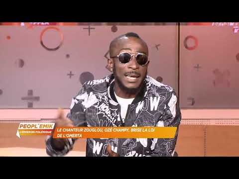 PeoplEmik du 10 Juin 2022 - Le chanteur Ozé Champion dénonce les traîtres du #Zouglou