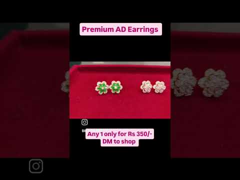 Premium AD Earrings