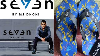 Seven by MS DHONI Flip Flops || Chennai Super Kings Merchandise || CSKFTM03-01