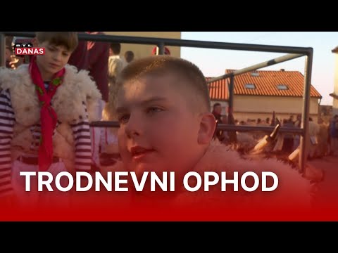 Halubajski zvončari pješače od Viškova do Kastva uoči Čiste srijede | RTL Danas