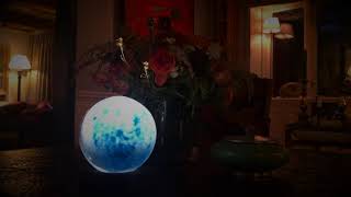 Sweden Crystal Design - Moonlight Globe Lamp
