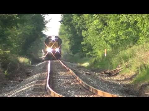 CSX 6969 Pulling A Long Local With Extra Power