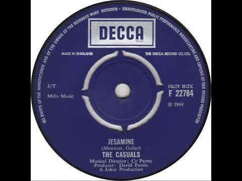 UK New Entry 1968 (181) The Casuals - Jesamine