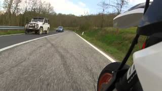 preview picture of video 'KTM 690 SMC R 2014 / Passo dello Spino'