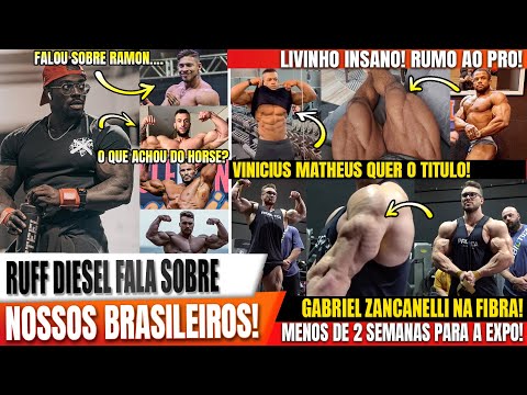 RUFF FALA SOBRE RAMON , ZANCA, HORSE, E JAVORSKI! ZANCANELI NA FIBRA SECANDO! LIVINHO SHAPE INCRIVEL