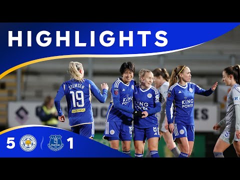 A Big Win In The Cup 🏆 | LCFC Women 5 Everton 1