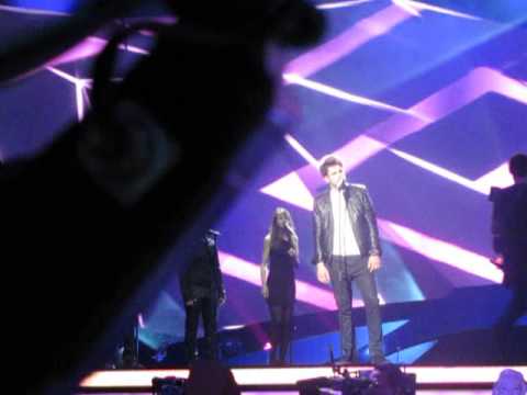 ESCKAZ live in Malmö: Andrius Pojavis (Lithuania) - 2nd rehearsal (10.05.2013.)